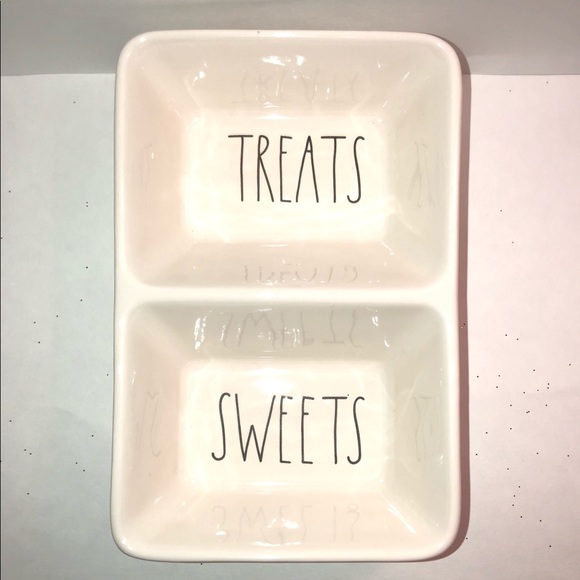 Rae Dunn Other - 💕 Rae Dunn TREATS & Sweets Duo Dish